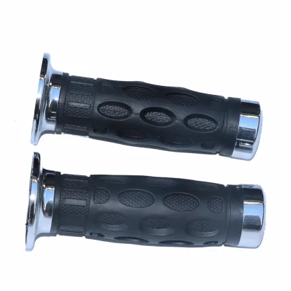Throttle Control Handlebar Grips for 7/8" Motorcycle, Scooter, Moped - Compatible with GY6, Baja, Taotao, Lifan, Peace, and Sports Models