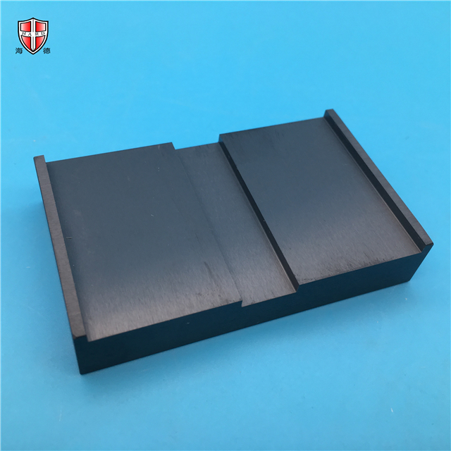 electronic custom silicon nitride ceramic stop rail guide