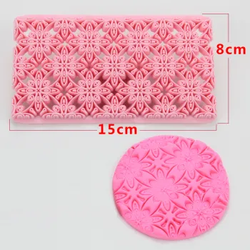 New hot sell flower fondant embosser cake stamp pastry tool for cake decoration