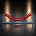 Ensemble de rouleaux d'auge à trois rouleaux DTII/TD75