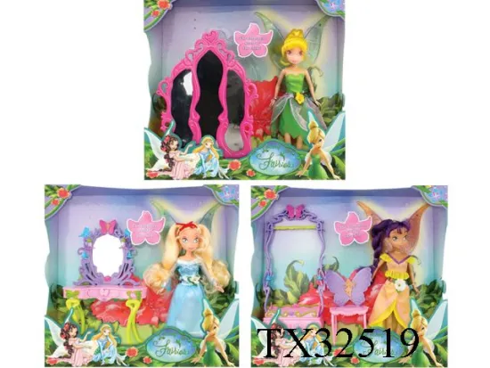 DOLL+TOILET TABLE+SHOE RACK+CHAIR