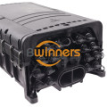 Hub Box SC MPO IP68 ปิดเทอร์มินัลการเข้าถึงไฟเบอร์ 16 พอร์ต (ไขมัน)