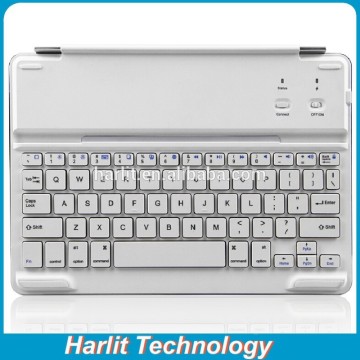 Ultra Thin Aluminum Bluetooth Keyboard Case For iPad Air 2 Magnetic Bluetooth Keyboard With Cover
