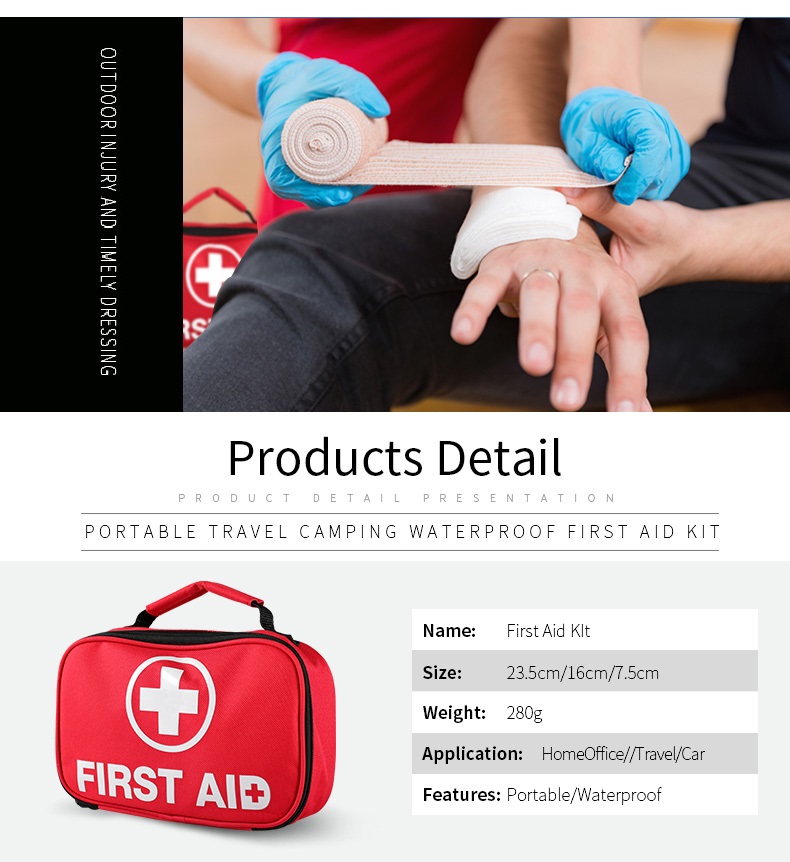 High Quality Portable Medical First Aid Kit High Quality Portable Medical First Aid Kit