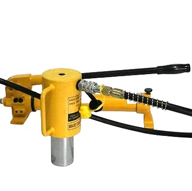 China Supplier Enerpac Small Bore 3 Stage Telescopic Hydraulic Cylinder with Hand Pump