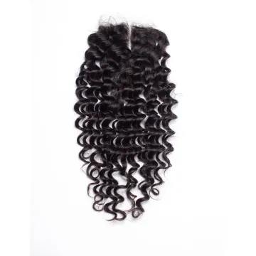 4x4 Swiss Lace Closure Straight Curly Wavy 100% Brazilian Human Hair Transparent Lace Closure HD Lace Closure