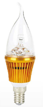 3W 고품질 LED 캔 들 라이트 (Bridgelux LED)