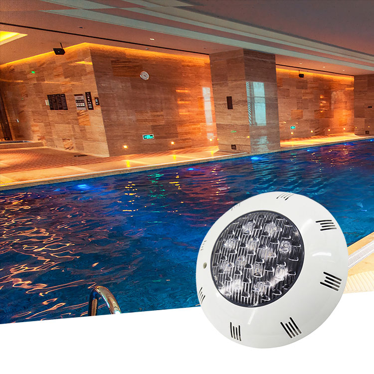 Abs montés sur une surface sous-marine de natation RVB Pool Lights