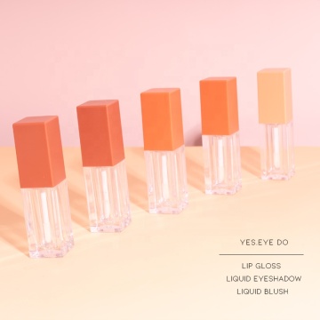 Wholesale Squeeze Tubes Lip Gloss Containers - 5ml Plastic Lipgloss Tubes with DHL and FEDEX Packaging