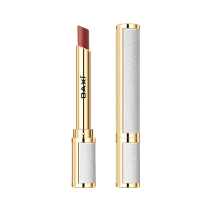 BAXI Lipstick Set: Velvet Gilt Red Shade, Lightweight Satin Finish