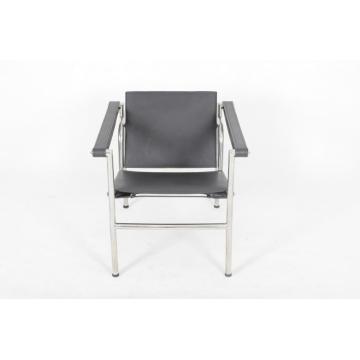 Le Corbusier LC1 Saddle alawọ Basculant Alaga