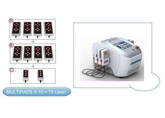 10 Paddles Convenient Advanced Safe 635nm Lipo Laser Machin