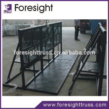 WHOLESALE 1.0*1.25*1.2M aluminum crowd barrier fromFORESIGHT
