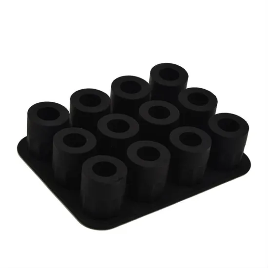 Fine Appearance Silicone 12 Cavity Ice Cube Mould and Shot Glass Mold: Enhancing Your Bartending Experience