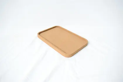 Food Carrying Storage Trays Cork