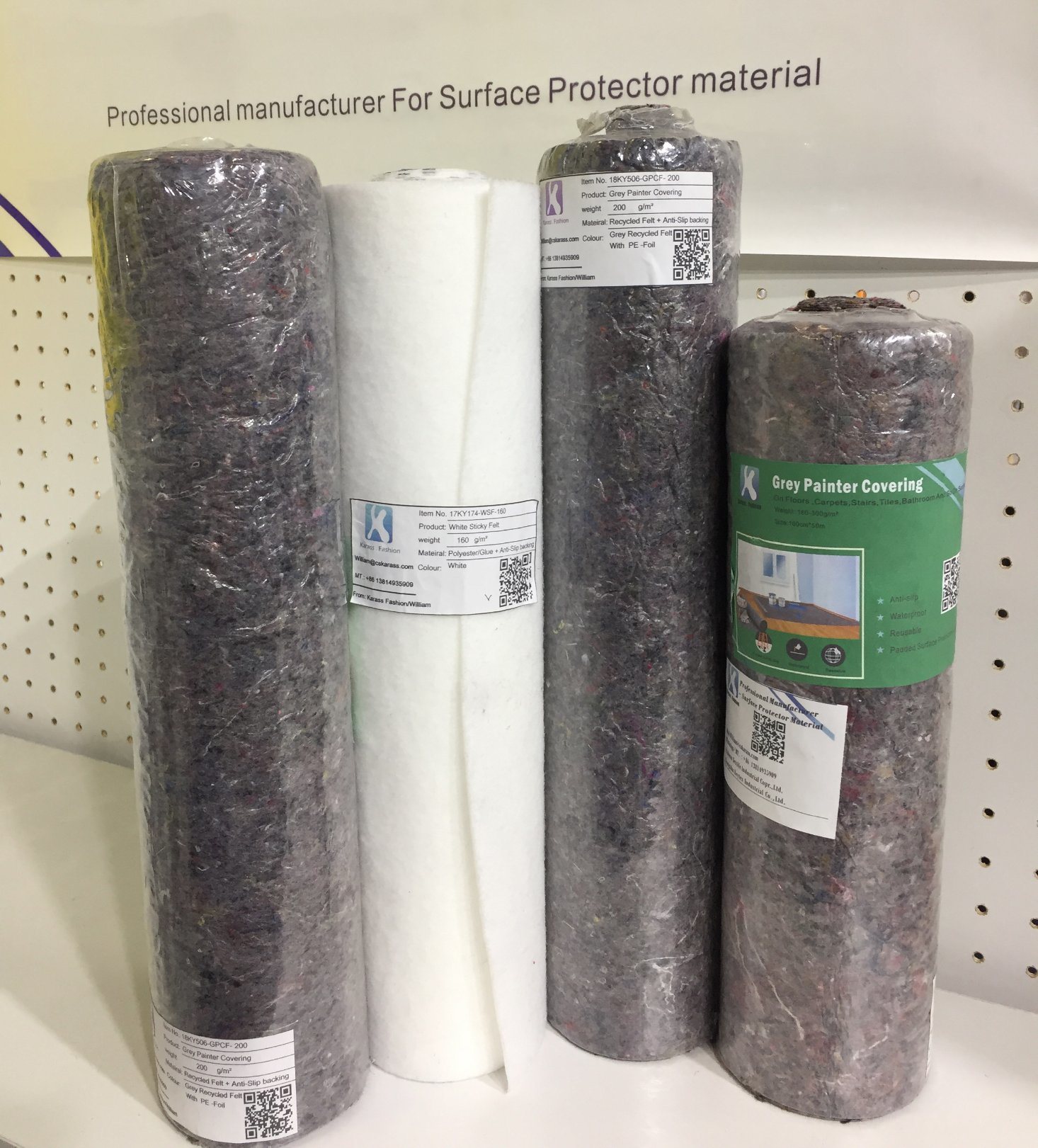 A legjobb minőségű padlóvédő újrafelhasználható ragasztó filc lap