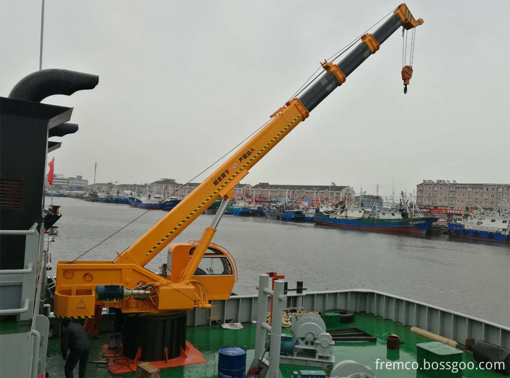 Used Marine Deck Crane For Sale