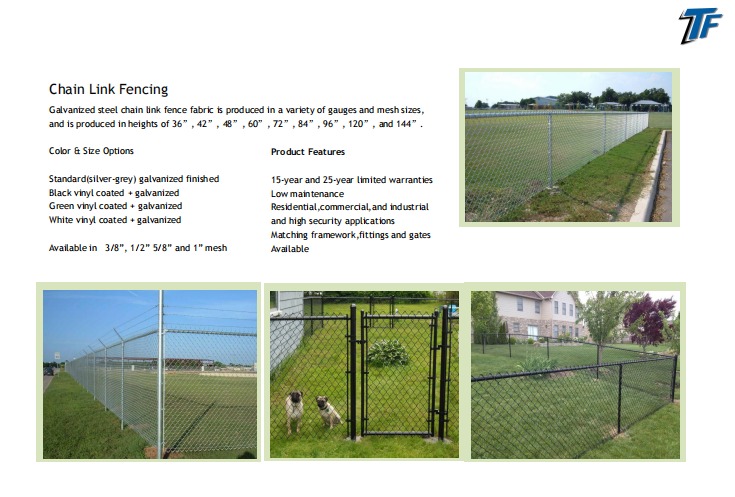 chain link fence