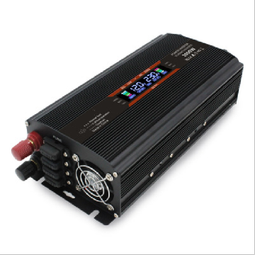 3000W 12V 220V Modified Sine Wave Power Inverter with LCD Display and 2 USB Ports for Solar Car Use