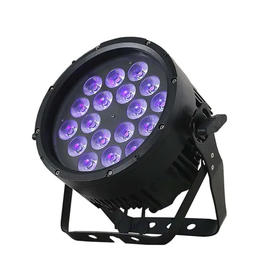 18X10W RGBW 4in1 IP65 Flat Par Light with Remote Control