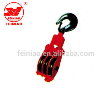 Heavy Duty Three Sheave Snatch Block Pulley Block with CE Certificate