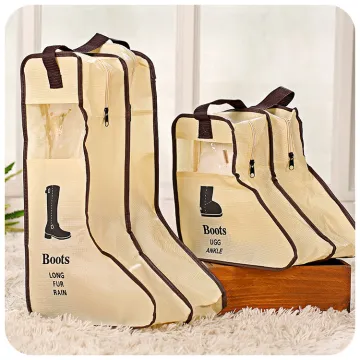 J400 Snow boots visible dust bag storage shoes bag
