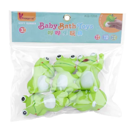 Bath Mini Green Frog PVC Animal Toy