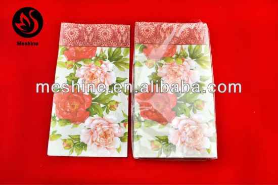Printed paper custom napkin wholesale