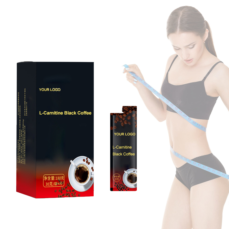 Private Label Natural Sugar Free Zero Fat L-Carnitine Weight Loss Slimming L-Carnitine Coffee Powder