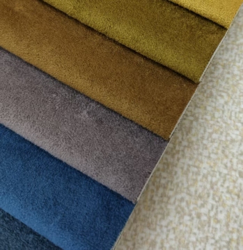 Warm Soft Interior Customized Upholstery Fabric For Decor
