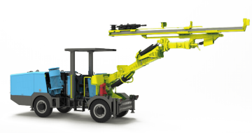 High Efficiency Rotary Hydraulic Wheel Rock Drilling Jumbo