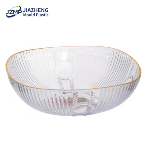 Ecofriendly PET Transparent Plastic Fruit Tray Salad Bowl