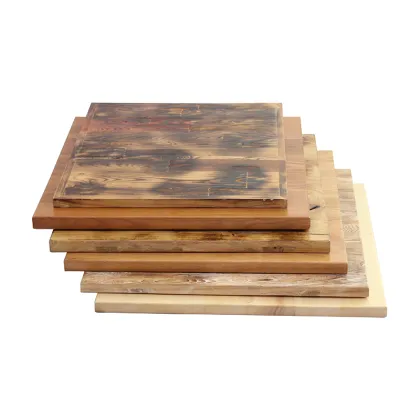 Wooden Restaurant Table Tops and Countertops
