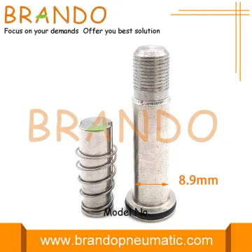 Pneumatic Solenoid Valve 8.9mm OD Plunger Armature Assembly