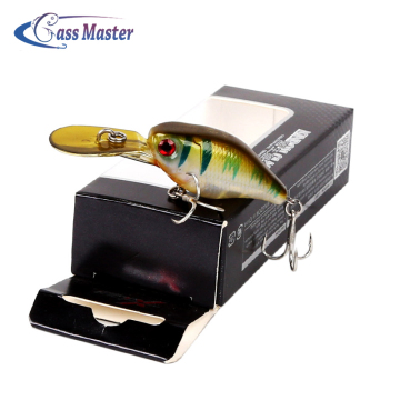 Hard Mini Crankbaits: Sinking Lures 5cm 5g with VMC Hooks