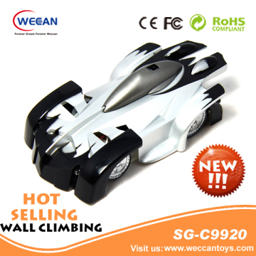 USA hot sale rc mini wall climbing cars battery baby toy car