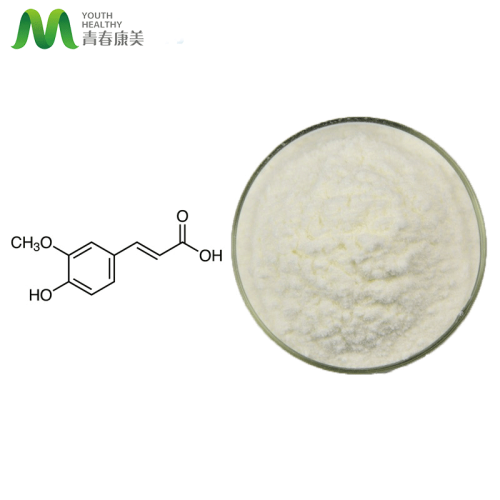 Polvo de ácido ferúlico de grado farmacéutico 99% min