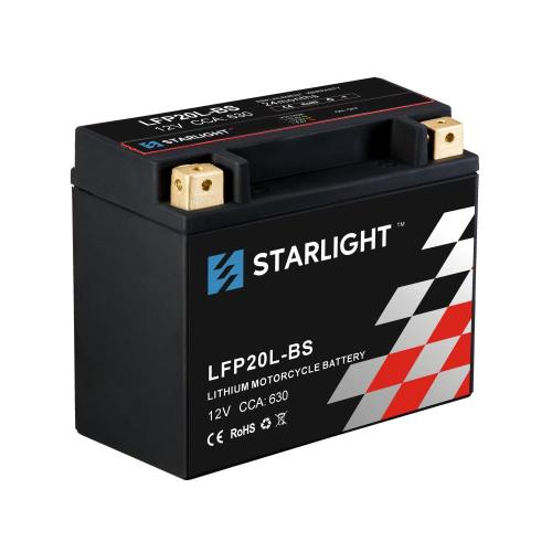 Bateria de lítio para motocicleta LiFePO4 LFP20L-BS 12.8V