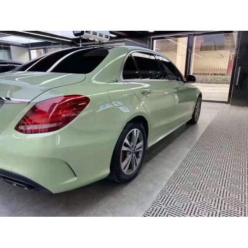 Gloss Khaki Green Car Vinyl Wrap Film 5ftX60ft