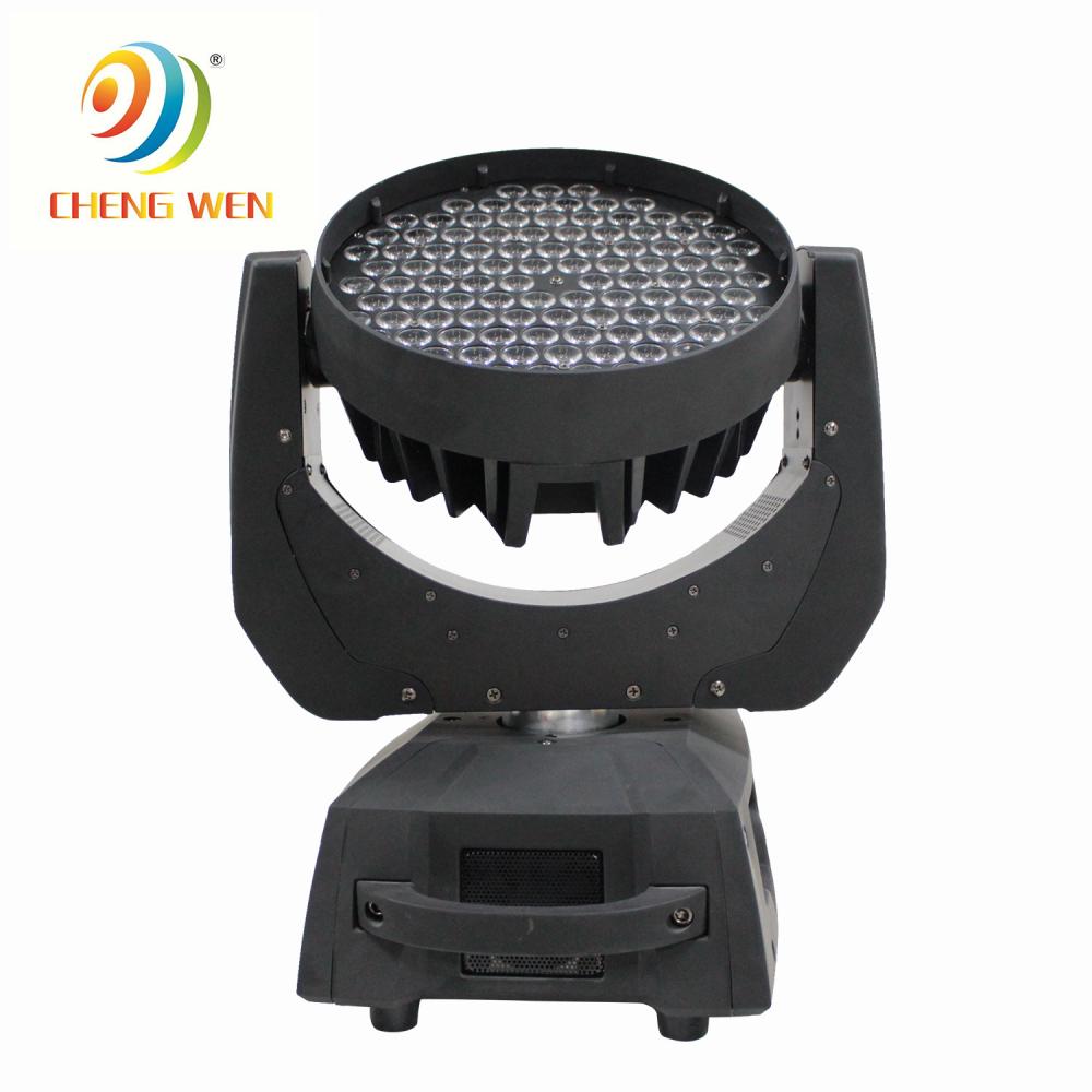 Luzes de palco 108x3W RGBW LED LIVRA DE CABEÇA DE CABEÇA