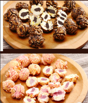 Máquinas para hacer revestimientos de palomitas de maíz y relleno de núcleos