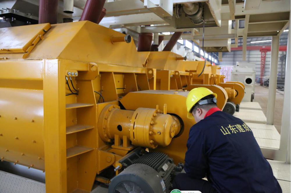 maintenance concrete mixer