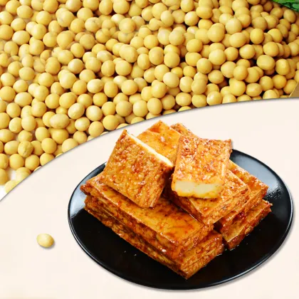 Wholesale Bean Curd Food Spicy Stone-milled Tofu Chinese Snacks