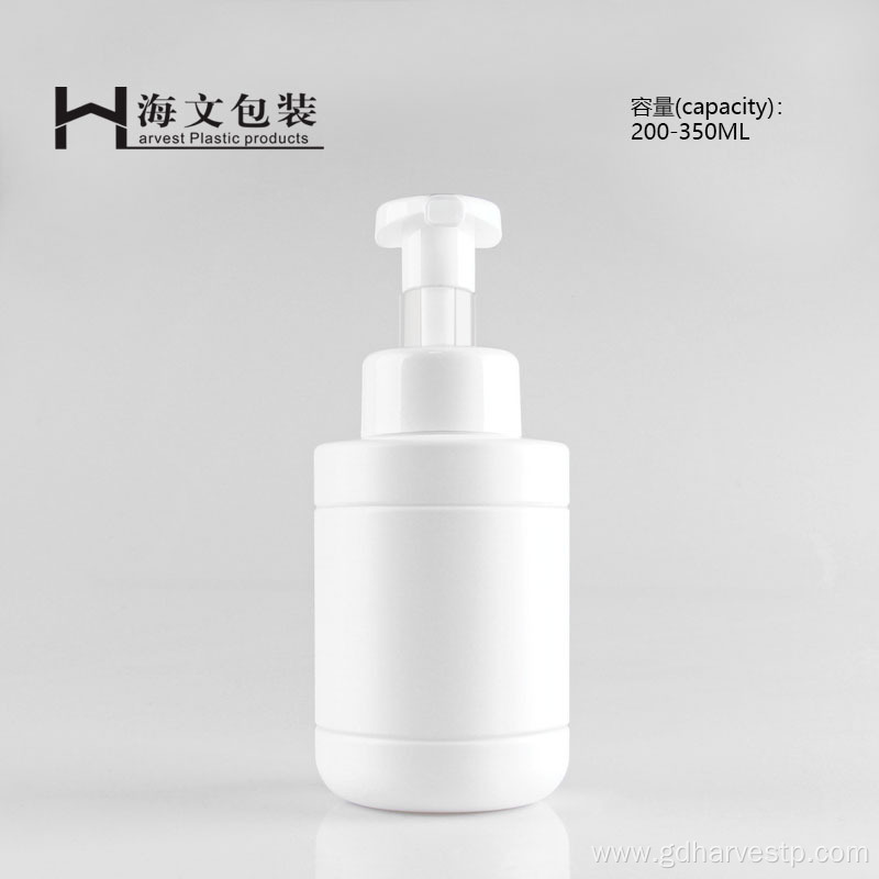 Skincare Plastic 350ml Foaming Body Wash Bottles