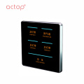 Shenzhen Actop com fio 3 Gang Smart hotel Switch