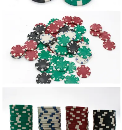 casino chip poker set 300pcs blank gambling game