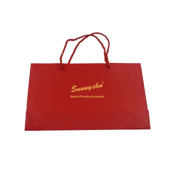 Custom Fashion Your Own Logo Print Packaging Bag Luxury Kraft Gift Shopping Paper Bags For Clothing Jewelry Cosmetic