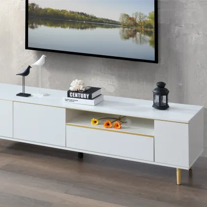 Wooden TV Stand and Furniture Design for Hall Showcase: New Model TV Display