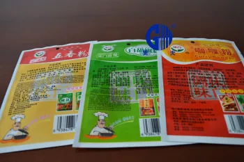 custom printing sea food vacuum sealed plastic bags