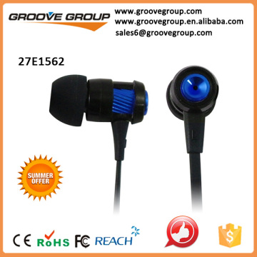 High quality metal earphone,mobile phone earphone,earphone with mic